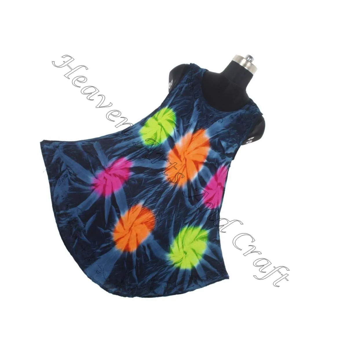 Indian Supplier Clothing Tie Dye Umbrella Dress