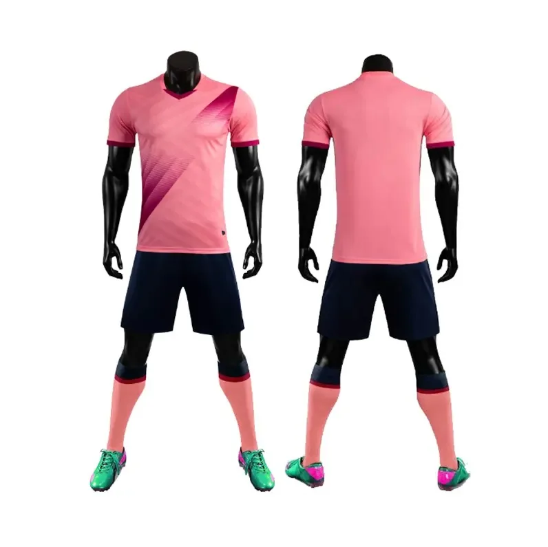 Custom Wholesale 2022/23 Quality Club Soccer Jersey Sublimation Football Team Wear Full Kits 100%Polyester Soccer Uniform wear