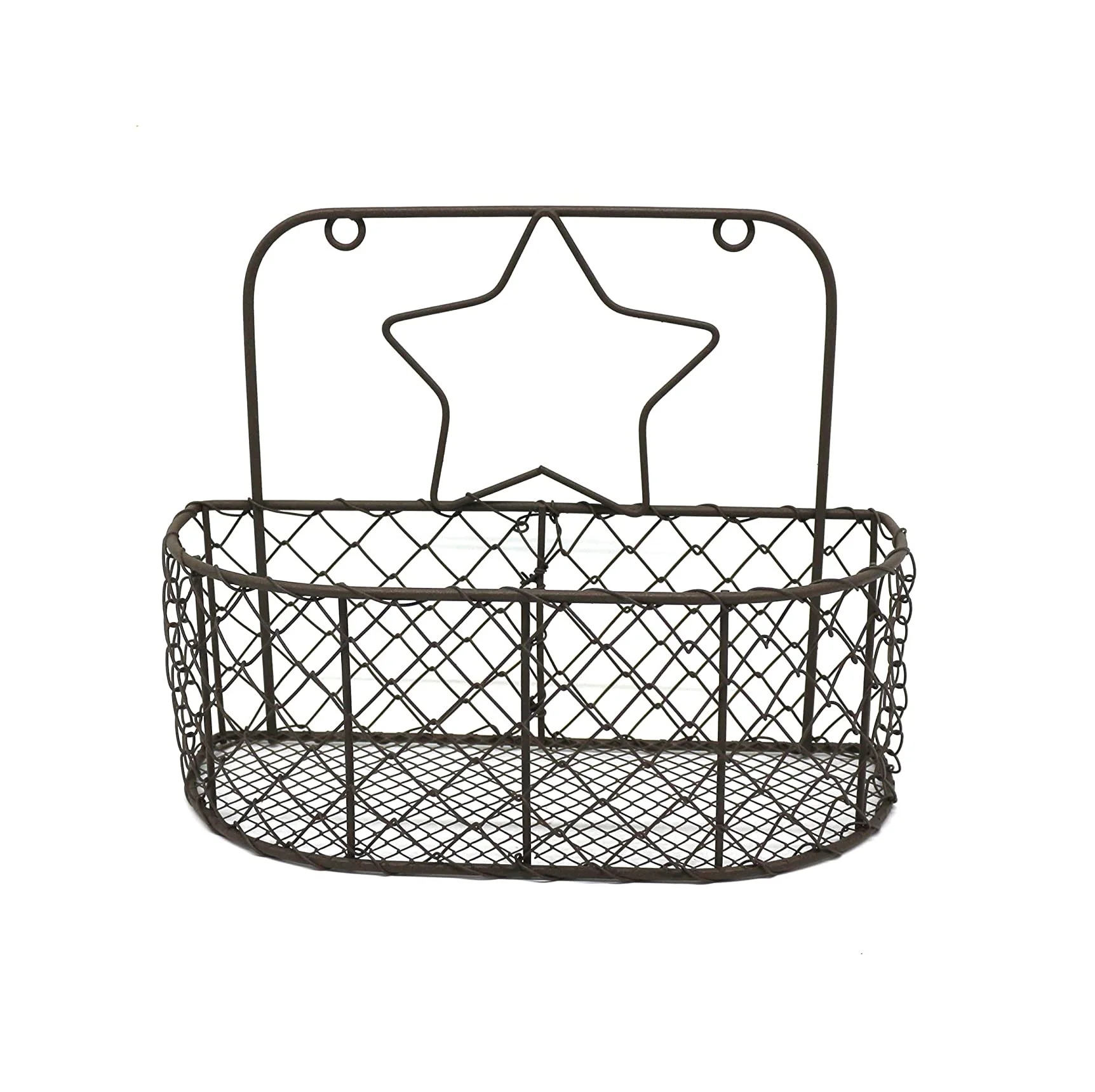 Decorative Egg Storage Holder Organizer Metal Chicken Egg Basket with Handle Vegetable and Fruit Storage for Home kitchen Usage