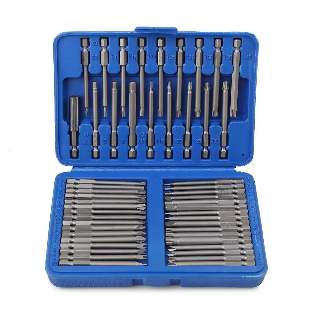 50 шт. Crv 1/4 дюймов Pz2 Ph2 Torx Y Type шестигранные отвертки