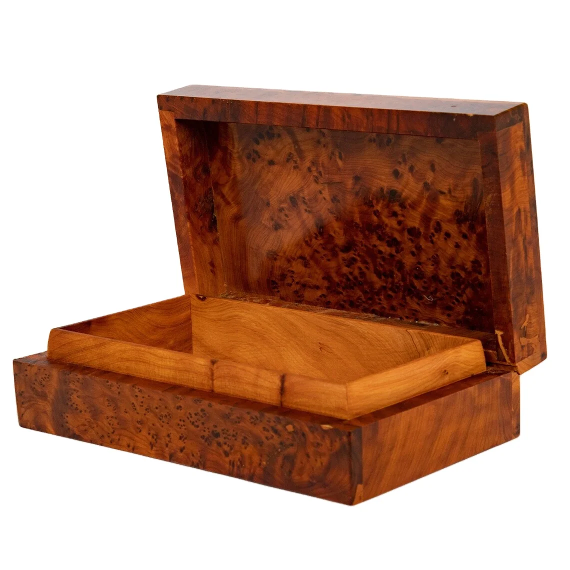 Luxurious wooden jewelry box for home dressing table decor for jewelry ring earrings pendant necklace storage case organizer
