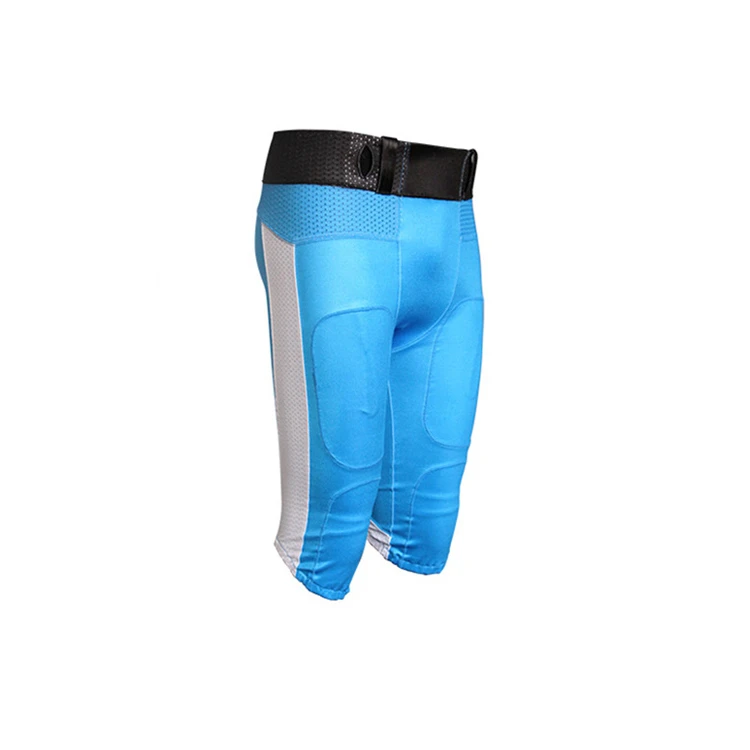 Custom Design Sublimation Print American Football Jersey Pant with Pads / Men Wholesale American football uniform