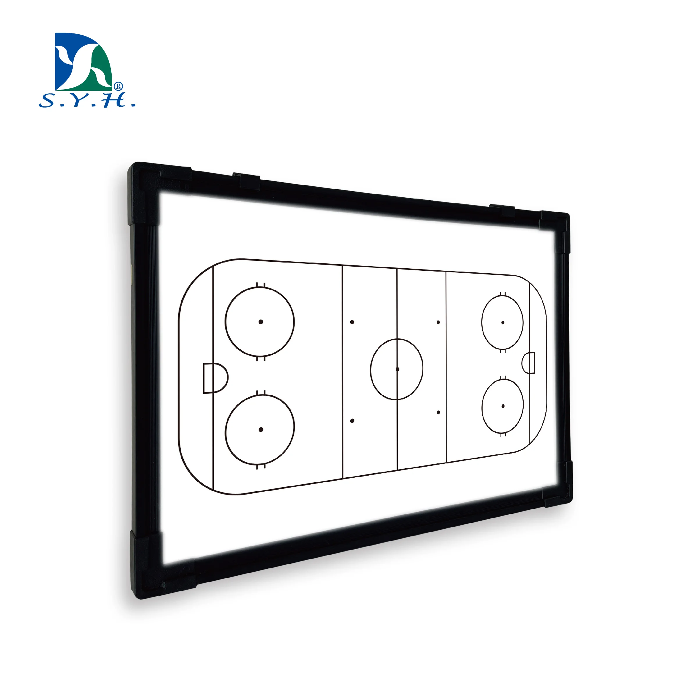 Прочная тренировочная доска для хоккея с шайбой магнитная тактическая