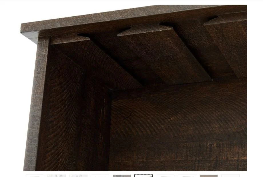 New Modern Classic Design Home Source Mahogany Bar Coffee Station Microwave Cabinet Wine Bar Cabinet