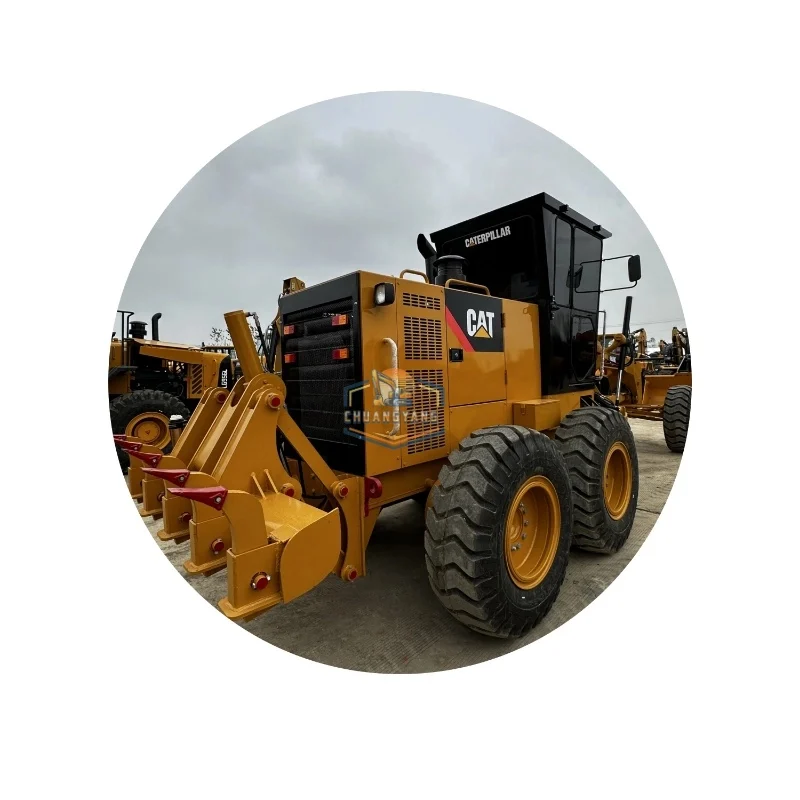 Hot Sale High Quality Used Original Carter Cat140K Front Loader and Skid Steer Loader Grader Low Hours Low Price For Sale