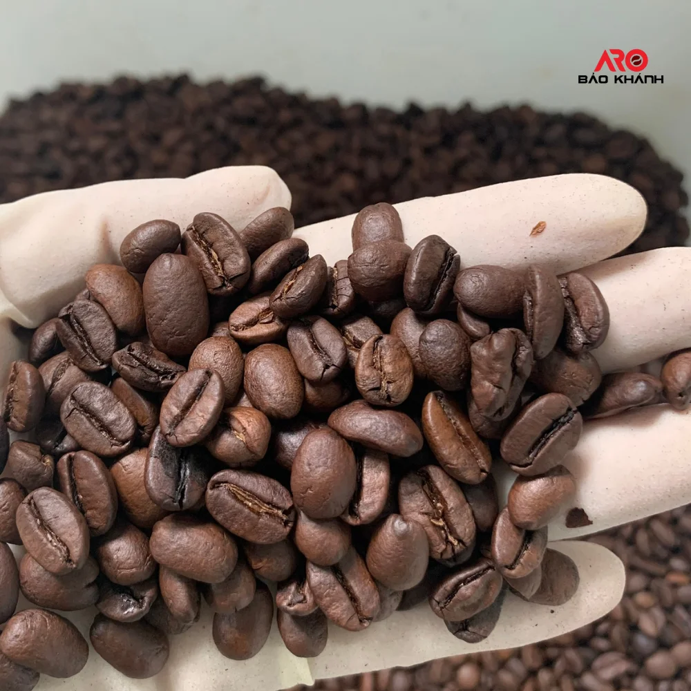 Кофе из Вьетнама с завода, жареные кофейные зерна премиум-класса, фирменная смесь Arabica Robusta, свежий кофе 0,25 кг