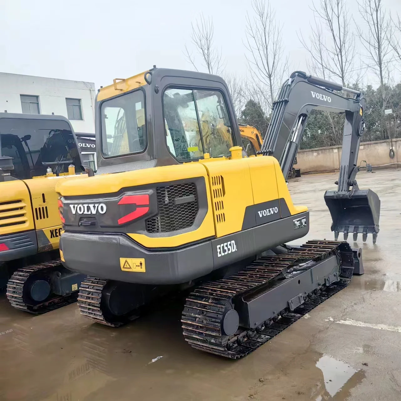 VOLVO EC60D EC55 используемый мини-гидравлический экскаватор импортный высококачественный небольшой Volvo 60 для продажи