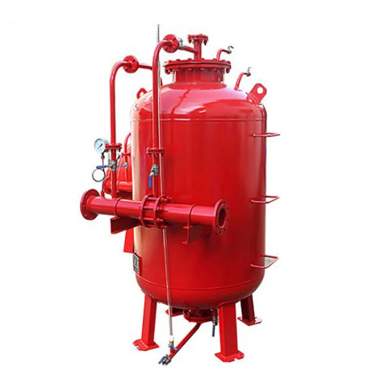 Manufacturer Fire Suppression System 500L Foam Tank with Pressure Proportioning Foam Bladder Tank