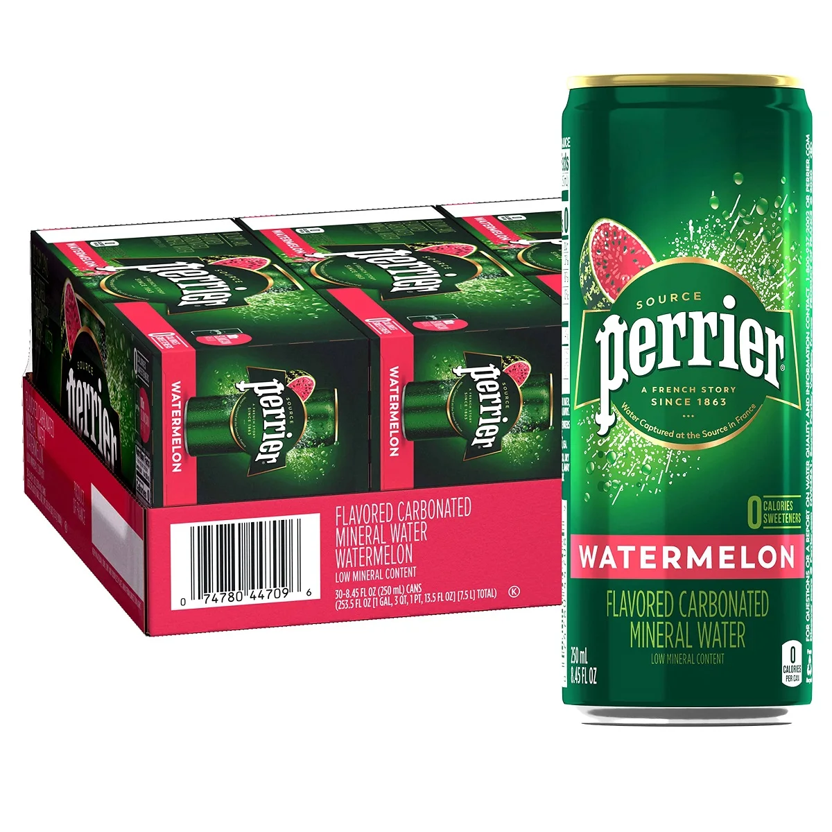 Perrier Carbonated Mineral Water 16.9 fl oz. Plastic Bottles