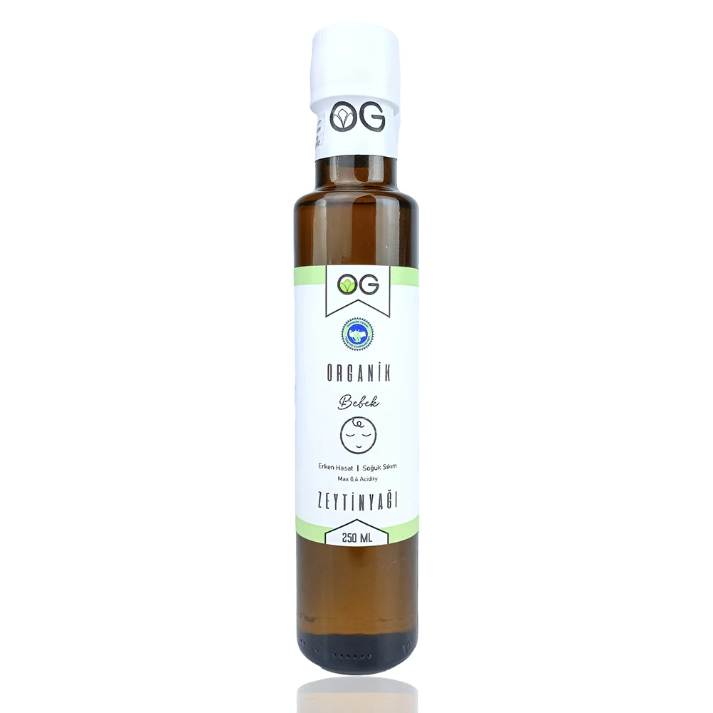 High Quality Extra Virgin Organik Baby Olive Oil 250 ML Natural Oil from Turkey Olive Oil for Baby Skin