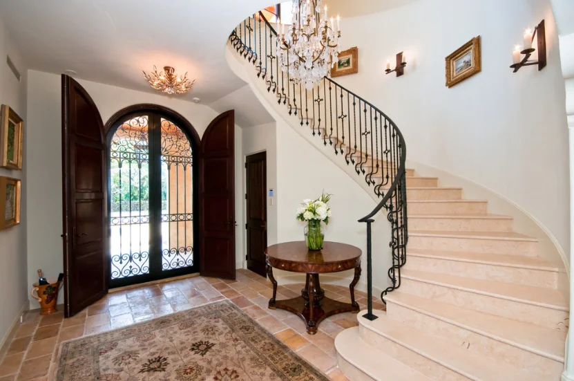 PVC Vinyl Plastic Balcony Porch Stair Deck Railing PVC Handrail