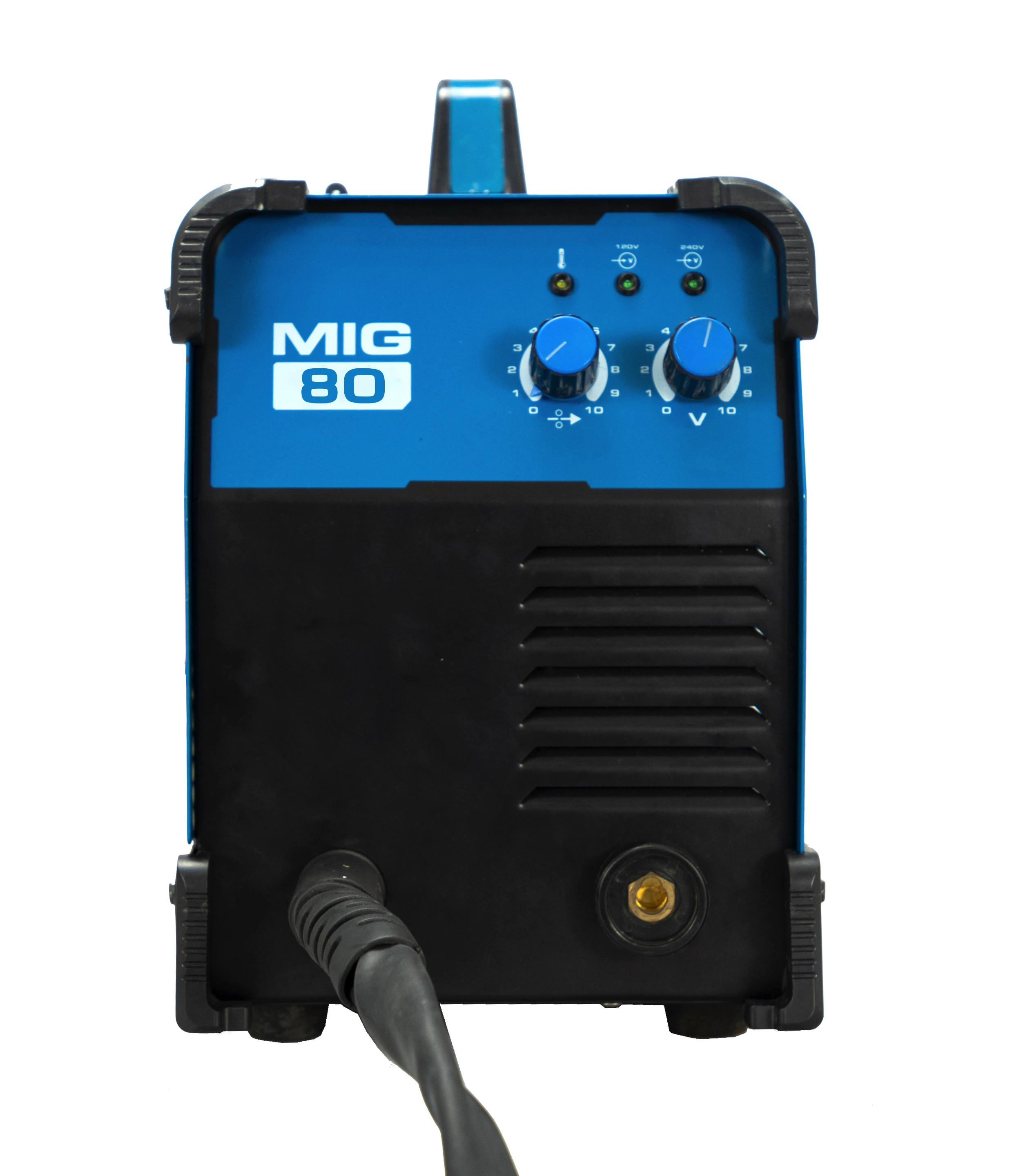 HK MIG80 MIG FCAW Portable Welding Machine 120V/240V 80A Output Inverter IGBT Technology Top Manufacturer-Made Vietnam Farm
