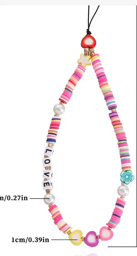 Mobile Phone Pendant Strap Mobile Phone Accessories Plastic Hanging Phone Promotional Gift