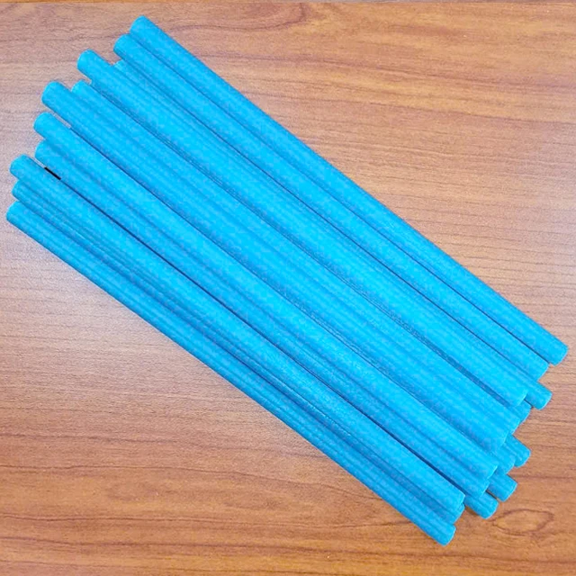 Direct Factory Price High Quality 100% Compostable Blue Ceramic Rice Straws Disposable Best Plate for Hot/Cold Drinks Dinnerware