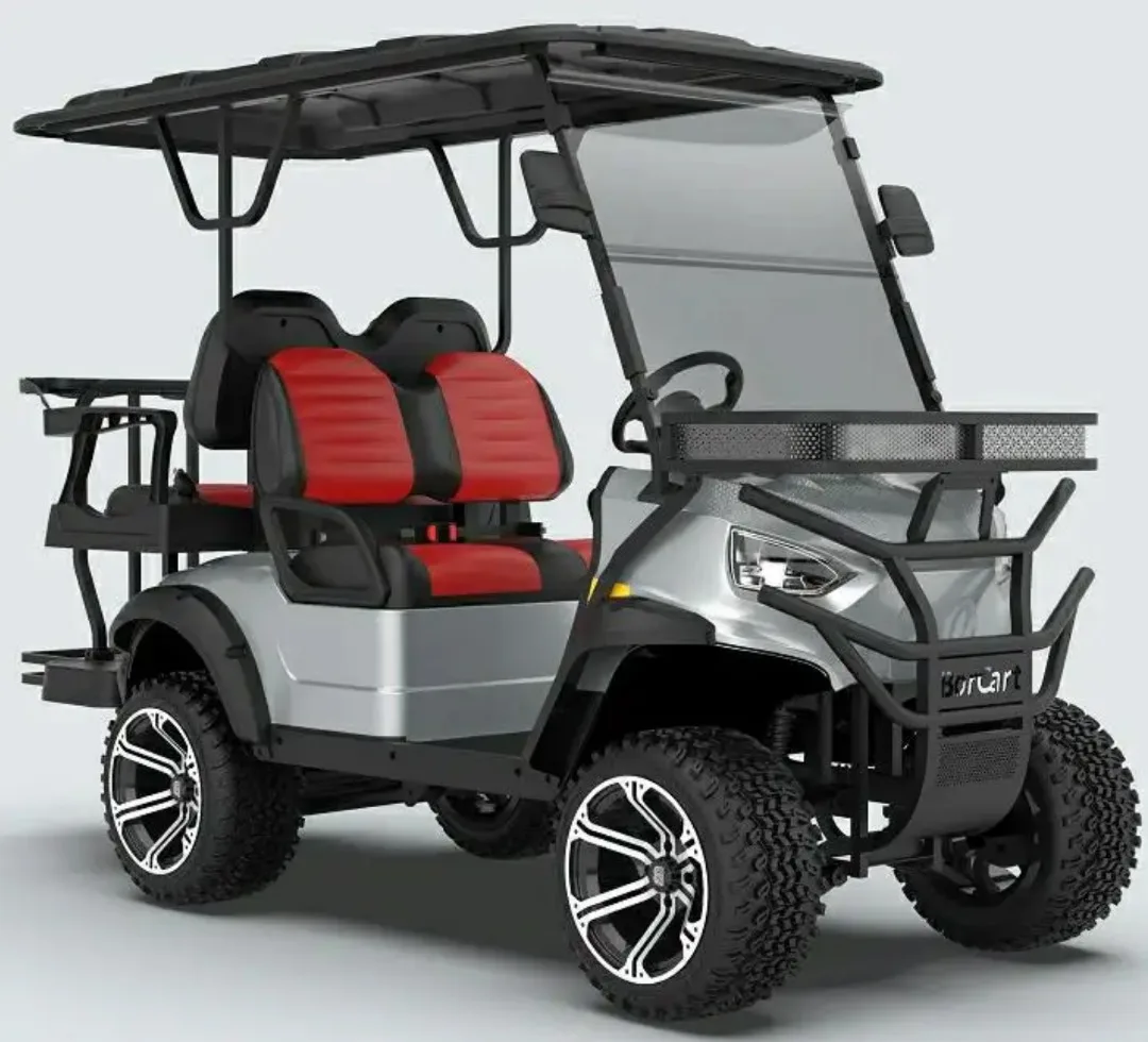 Latest Unique Design Cheap Price Mini Golf Cars High Chassis Golf Cart Custom 4 Seater Lithium Battery Golf Car Electric