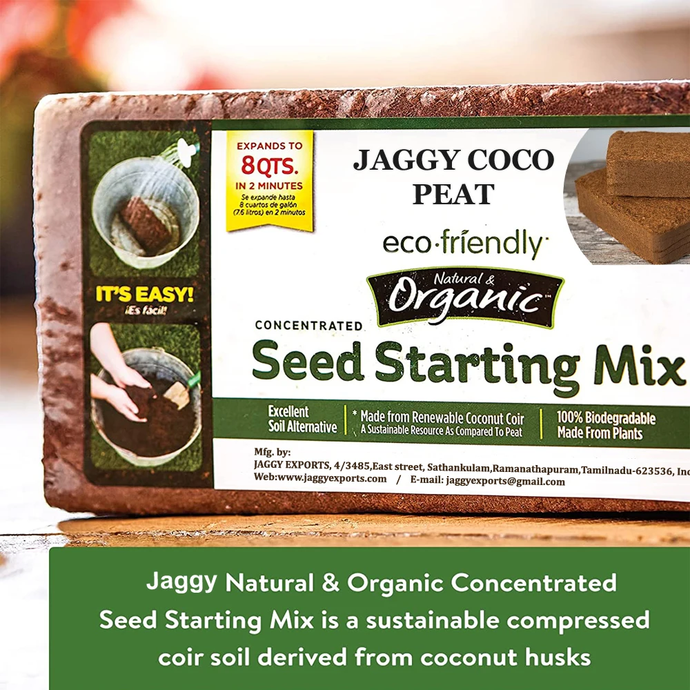 Горячая Распродажа! Прессованный блок для подложки кокосового типа 5