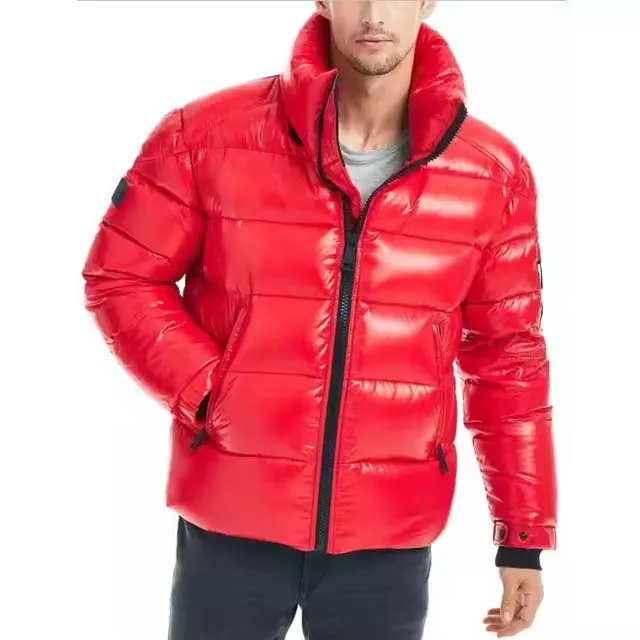 Custom Puffer Jacket Bubble Coat the North Face Thick Down Cotton Padded Winter Parka for Men Women