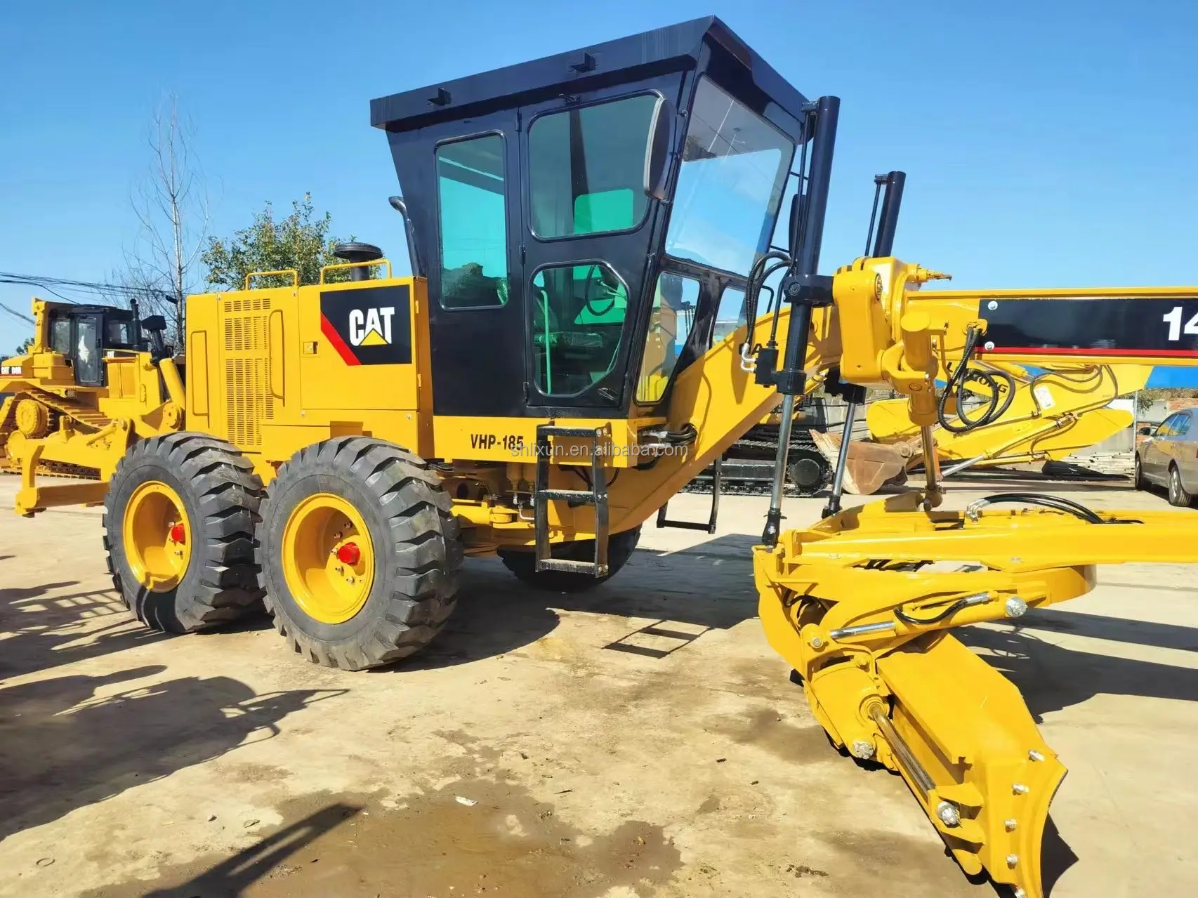 Хорошее качество оригинальный использованный CAT 140H 140K гусеничный экскаватор с мотором хорошее рабочее состояние и высокая производительность