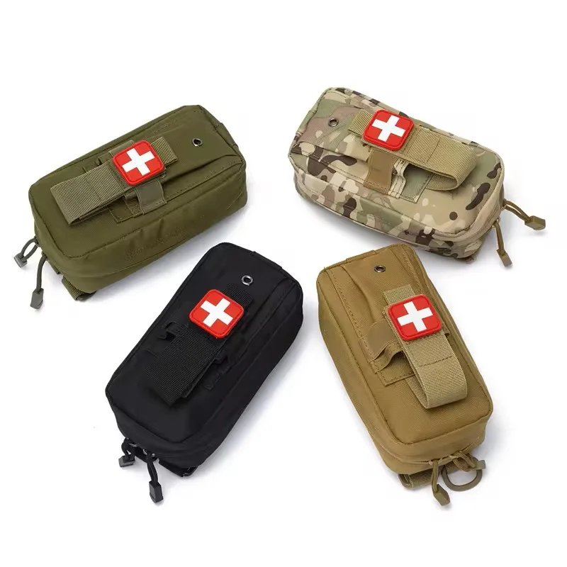SONICE Emergency Gear Survival Kit Molle Outdoor Secure Tactical vest Travelling Medical Pouch accessories Kit First Aid Bag