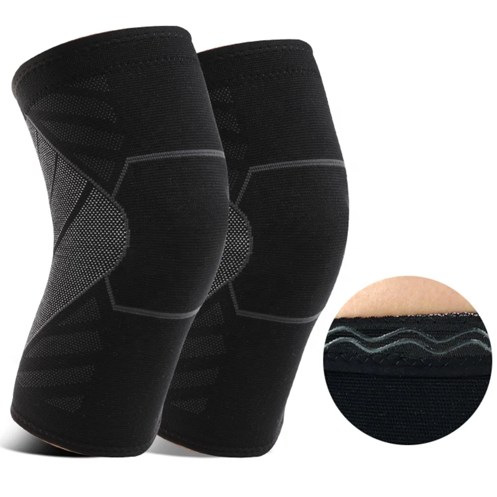 Factory Direct Supply Sports Safety Knee Brace Custom Outdoor Sports Knee Pad Compression Knee Support Sleeve Competitive Price