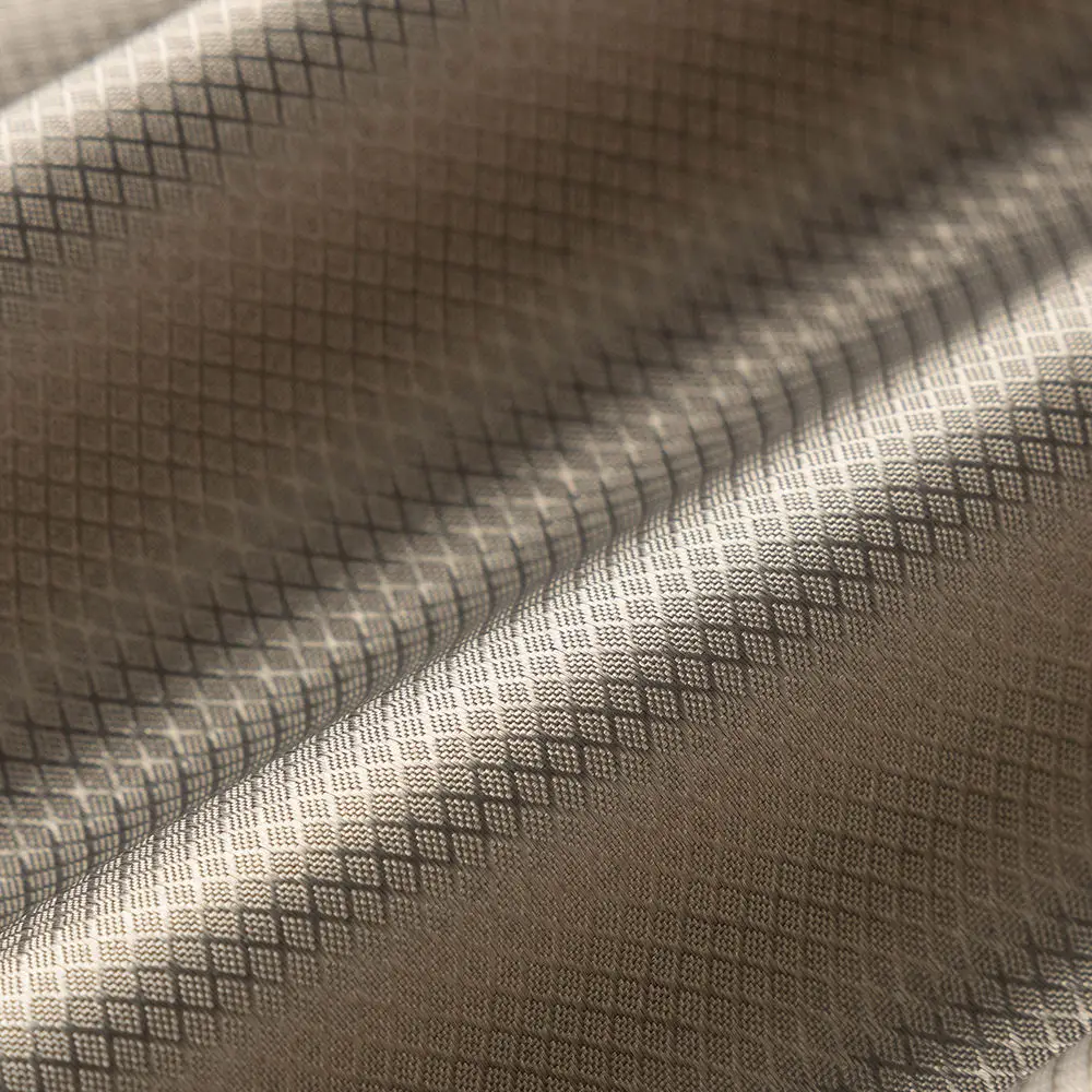 High Grade Anti Radiation Diamond Shape Fabric For Curtain And Bed Sheet