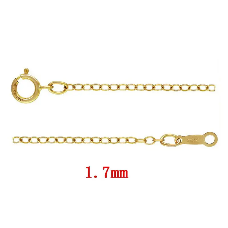 GLORY PACE permanent Jewelry 14K Gold Filled Finished Chain Necklaces for Women Girls
