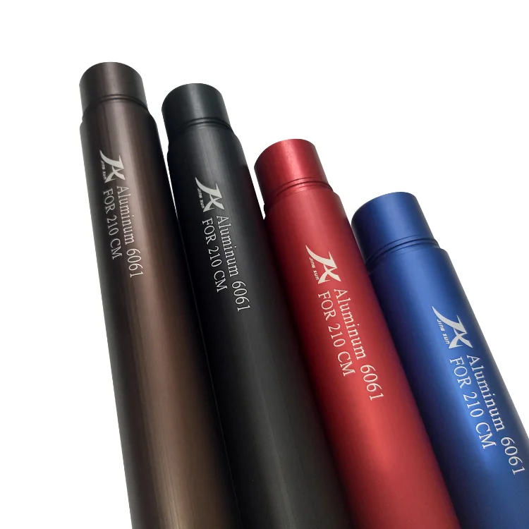 Easy to store aluminum hollow tent support rod