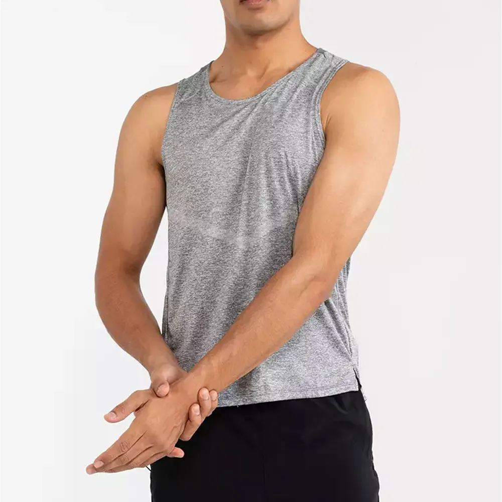 Best New Design Plus Size Singlets For Men Wrestling Wear / Quick Dry OEM Services Singlets For Men Sleeveless