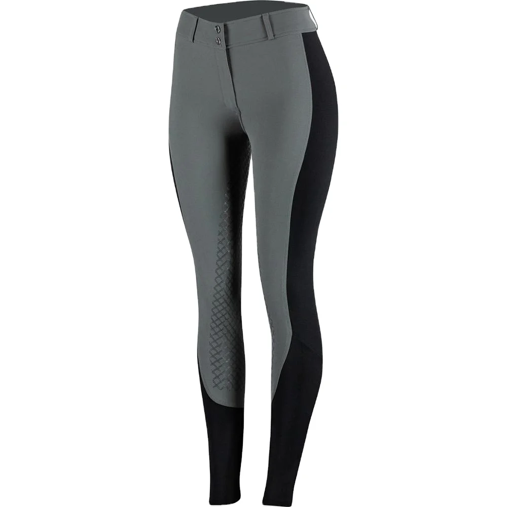 Equestrian Pants Horse Ridding Silicone Print Legging Slim Fitted Pencil Tight Riding Pants Horse Rider Breeches For Women