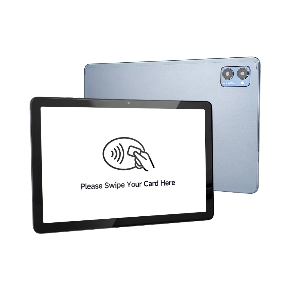 OEM 10 inch best android tablet wi-fi 4g lte metal case touch screen tablet mobile pos payment terminal android pos tablet pc
