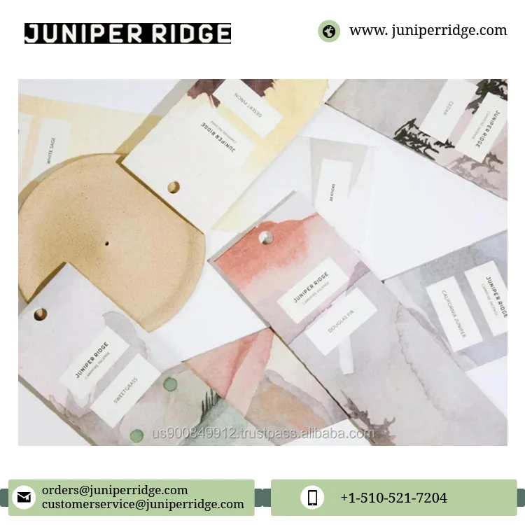 Newly Arrived Dried Leather, Dusty Stone, Sweet Resin Scent Best Home Fragrance California Juniper Campfire Incense Stick