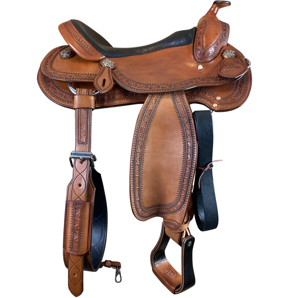 2023 Latest Western Dressage Saddles For Horses  Leather Western Riding Horse Saddle Starter Kit Saddle