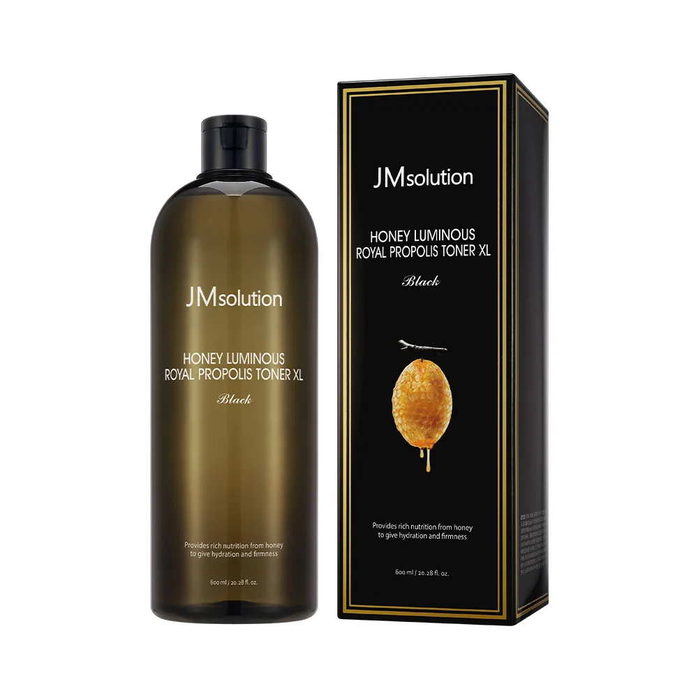 JMSOLUTION медовый светящийся Королевский прополис тонер XL черный сделано в Корее лидер продаж корейский продукт по уходу за кожей оптом
