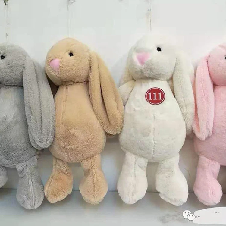 Wholesale 30 cm Unisex Cute Easter Rabbit Plush Bunny Soft Cotton Stuffed Animal Toy Perfect Easter Gift for Kids Boys Girls