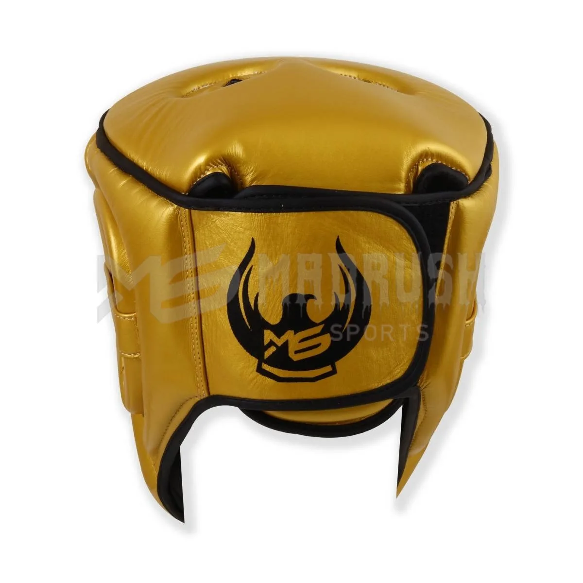 Boxing Head Guard Head Protector Maya hide leather With Customize Logo Color And Design Head Guard
