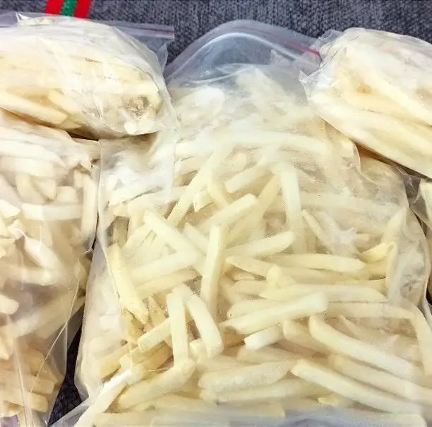 Свежие замороженные картофельные чипсы для продажи по хорошей цене IQF желтые легкие вакуумная