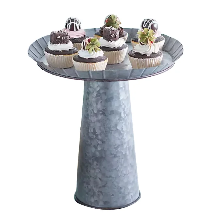 Wedding Parties Cake Server Stand For Sale Handmade Design Metal Cup Cake Stand For Hotel Tableware Decoration Accessories