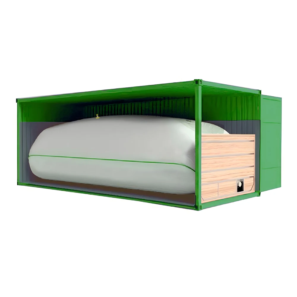 4 Layers PE 1 Layer PP Liquid Bulk Bag 20 Feet Anti-Leaking Waterproof Dust Proof Juice Flexitank