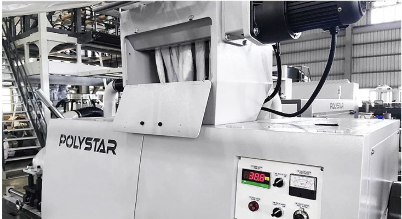 Машина для переработки пневматического пластика