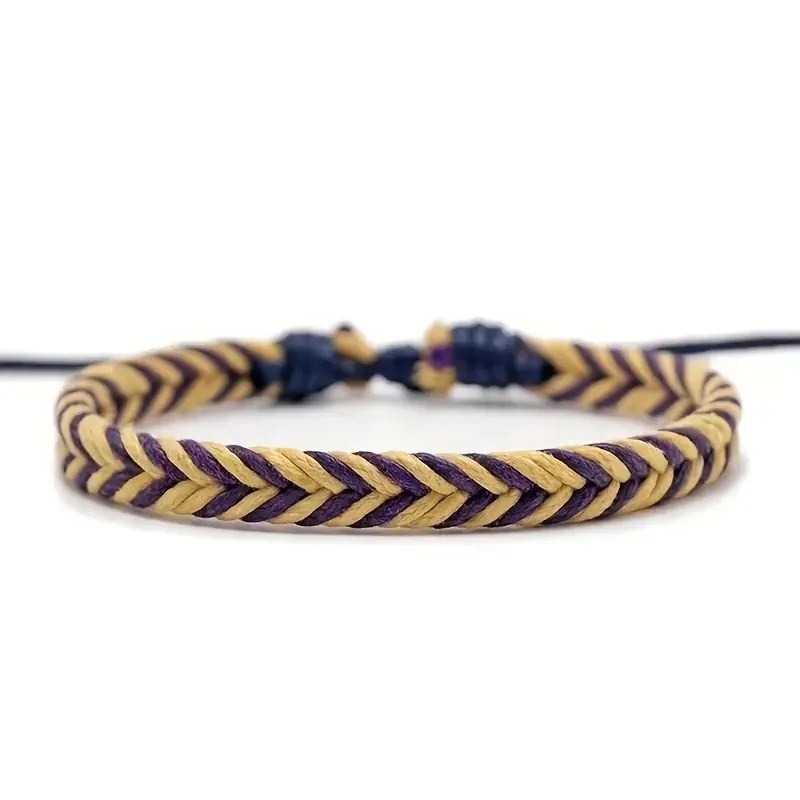 Oem Custom Design Friendship Bracelets Handmade Cheap Multi-colors String Rope High Street New Products Trending Fashion Cords