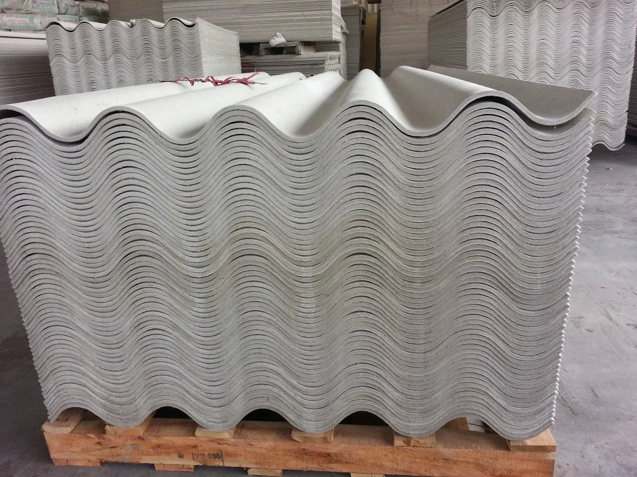 Super Strong Reinforced Fiber Cement Roofing Sheet, Asbestos Free, From Viet Nam