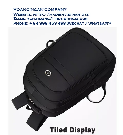 Vietnam Backpack Anti Theft Smart Laptop Backpack Bag Large Capacity Multifunction Nylon Pink Soft Fashion Black Waterproof