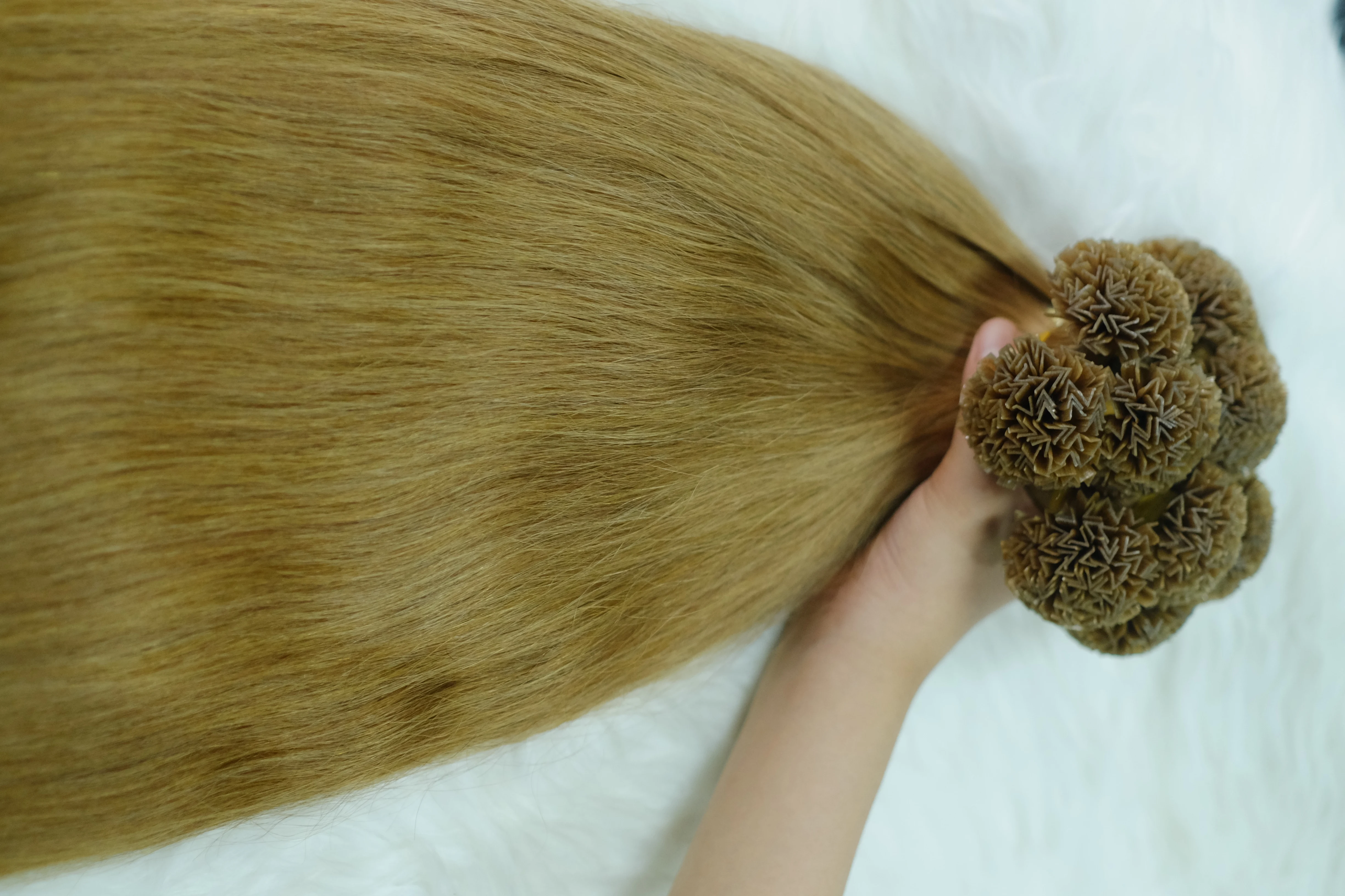 Best Selling Wholesale Cheap Keratin Prebonded V tip Hair Extensions All Colors 100% High Quality Virgin Human Hair No tangles