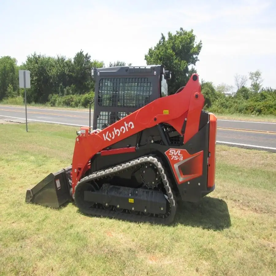 In Stock Buy Now Kubota SVL75-3 Skid Steer Loader Wheel Skid Steer Loader Earth-Moving Construction Machine Fast Delivery