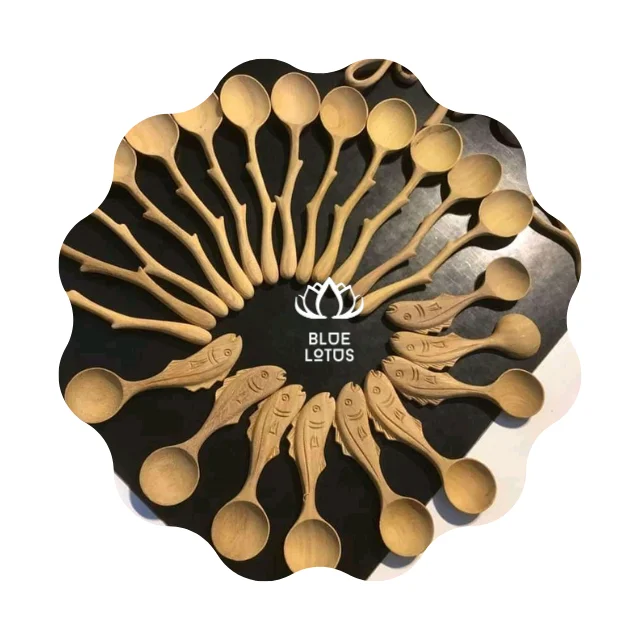 Best Seller Non-stick Wooden Spoon Sets With Short/Long Handle and Customized Styles for Wholesale