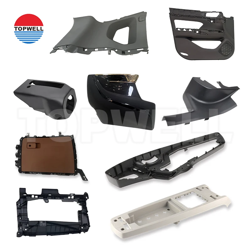 Custom Plastic Design Colorful Design PP ABS PVC Plastic Products Injection Molding Service