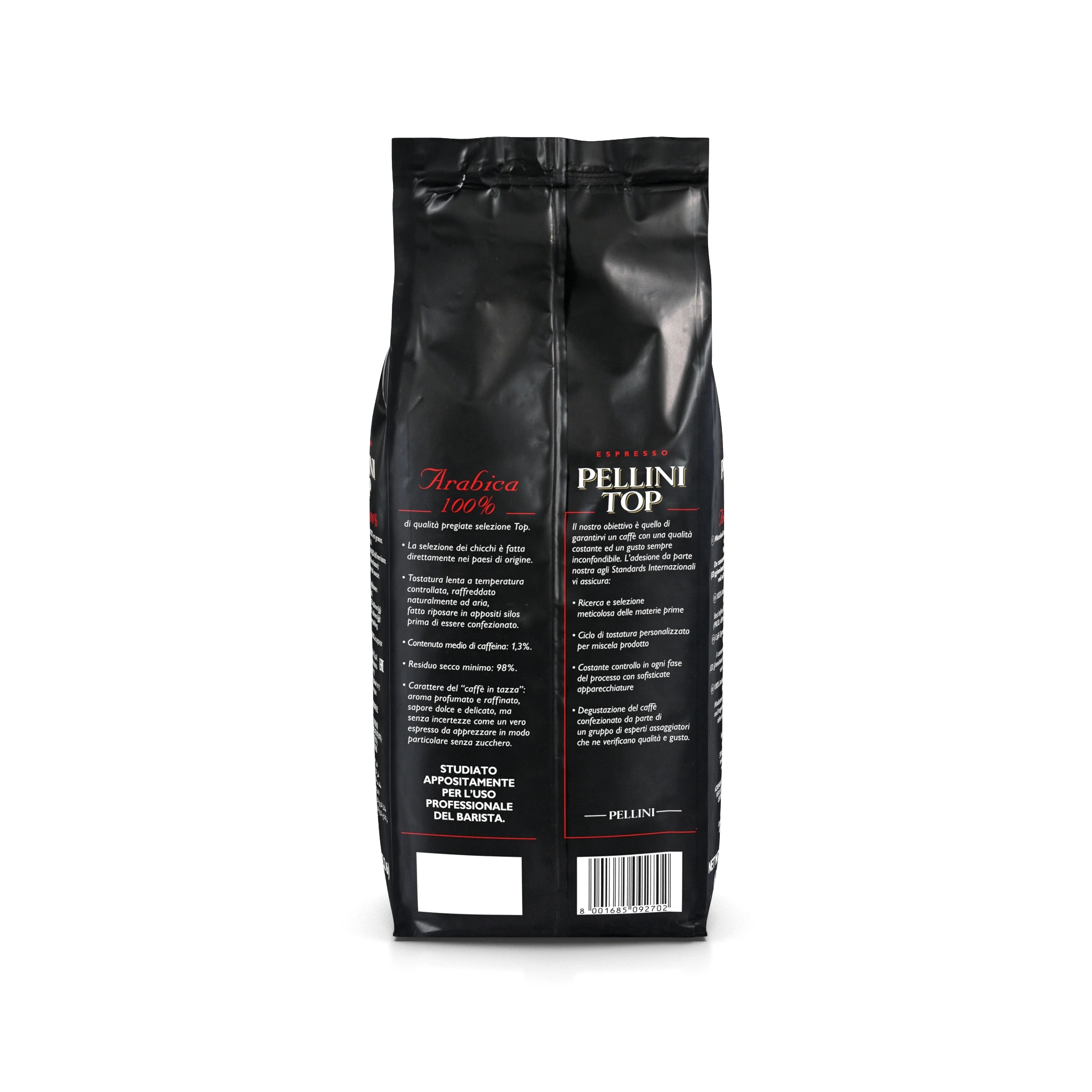 Made in Italy top quality coffee 100% Arabica Robusta:Roasted 1kg Bag Coffee Beans for Espresso
