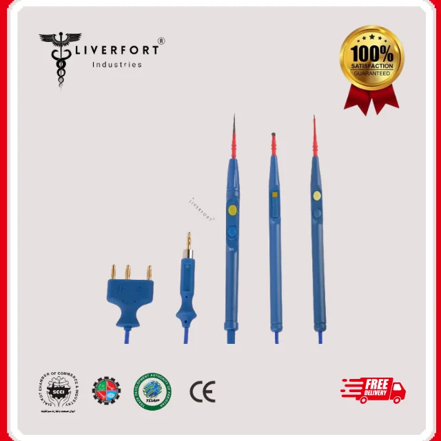 Medical Hand Controlled Disposable Electrosurgical Pencil Cautery pencil Diathermy Electro ESU Pencils High Frequency Monopolar