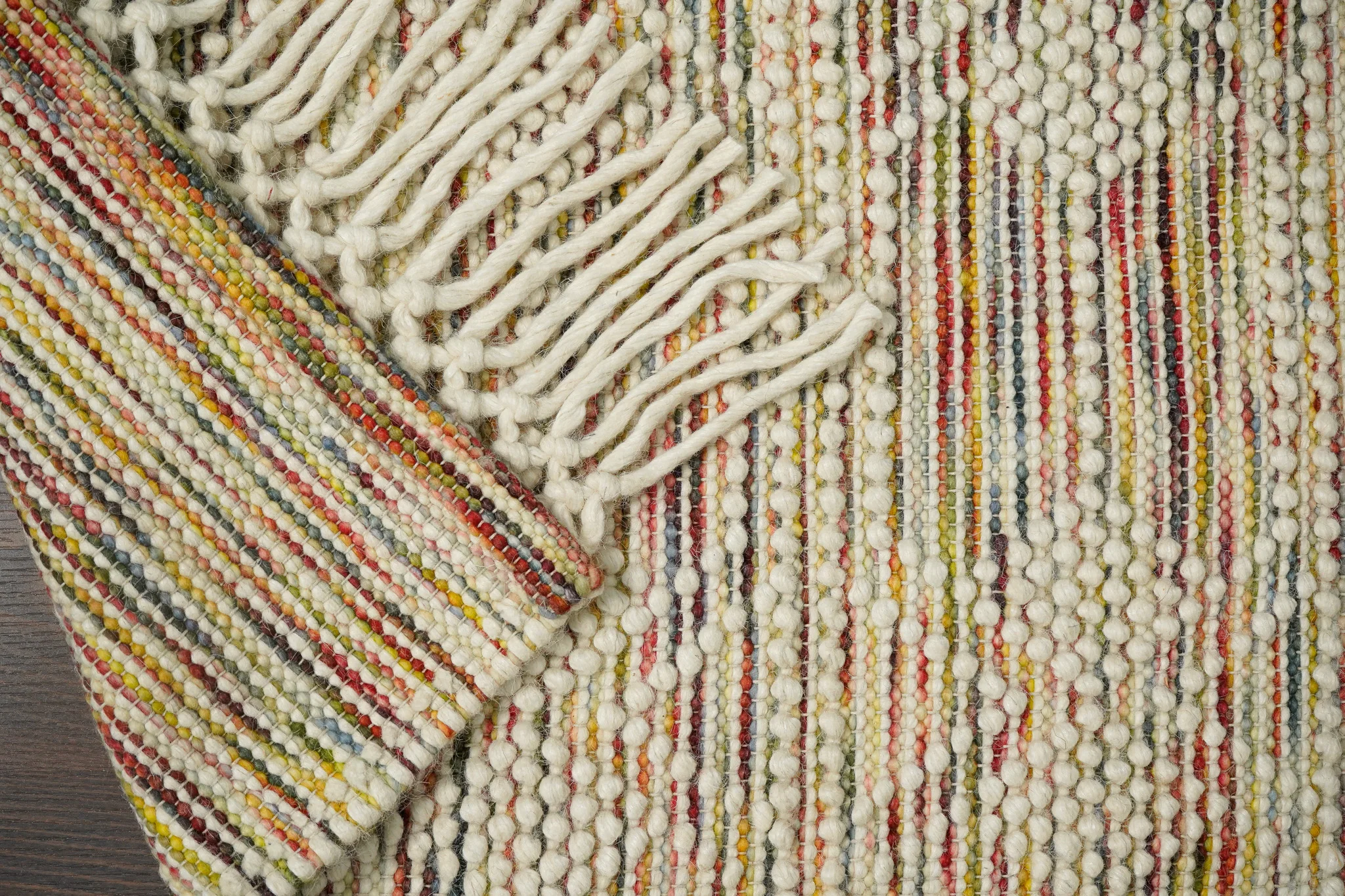 Experience the Beauty of Wool With Our Handwoven Rug Collection Wool Handwoven Rug Cotton Wool Handwoven Boho Rug