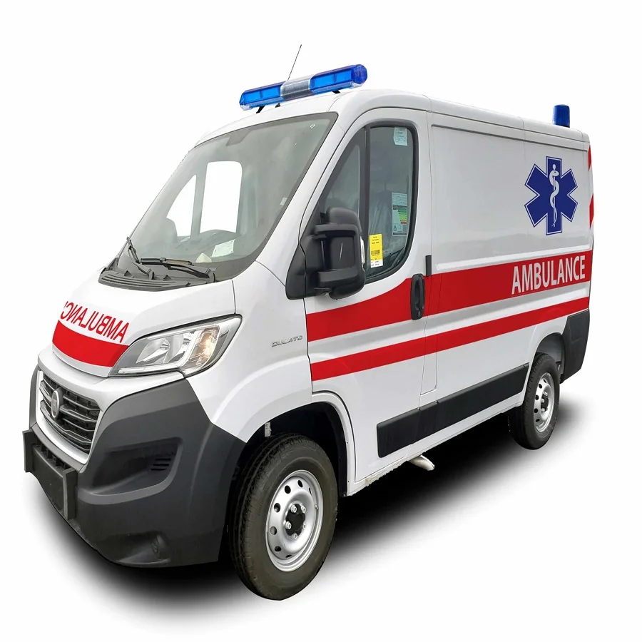 Аккуратно использованный 2021 фургон скорой помощи Fiat Ducato готов к доставке